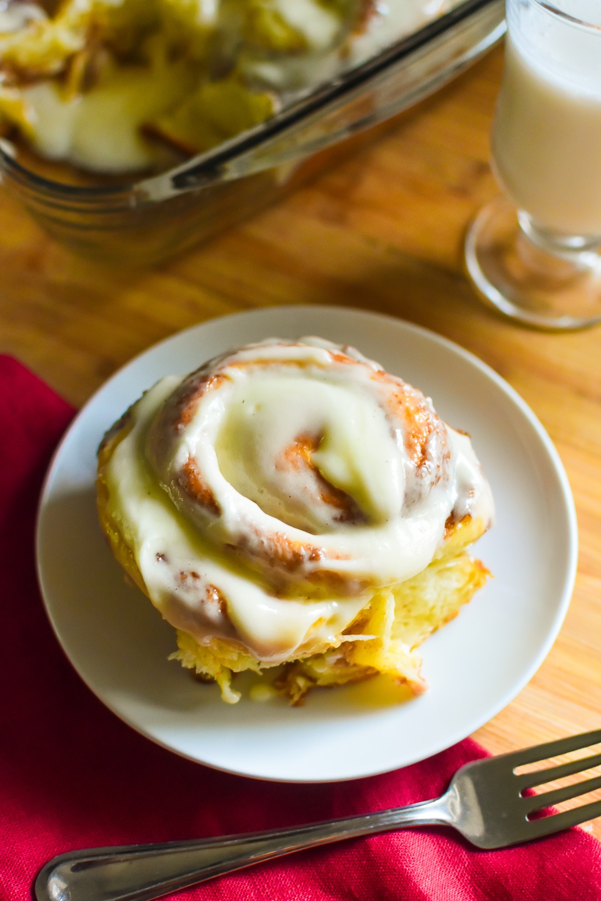 Moon Frost Cinnamon Rolls
